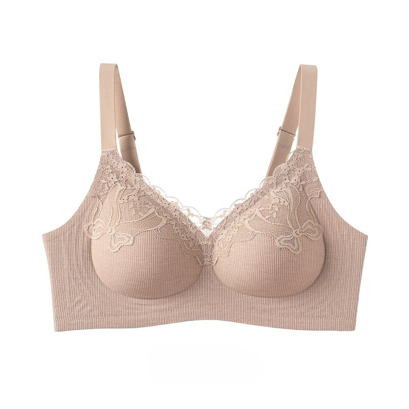 Women Fashion Ribbed Lace Bral - огляд і ціна Lace Bralette Set